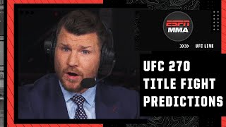 Predictions for UFC 270 NgannouGane and MorenoFigueiredo 3  UFC Live [upl. by Nivac]