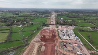 HS2 Birminghams Balsall common to Burton Green this amazing construction project taking shape 2024 [upl. by Kira]