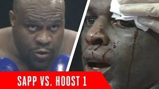 Bob Sapp beats up a LEGEND Sapp vs Hoost 1  FULL FIGHT [upl. by Enrique]