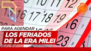 Calendario de feriados 2024 cuántos findes largos habrá y cuál será el quotsuper feriadoquot de seis días [upl. by Cohette657]