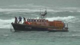 Sennen Cove RNLI Tyne class Lifeboat [upl. by Eibber]