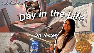 DAY IN THE LIFE of a QA TESTER  indian work from home  morning routine tasks amp todos w planner [upl. by Asilef864]