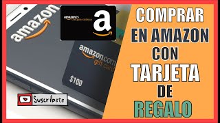 Como COMPRAR en AMAZON con TARJETA de REGALO [upl. by Olimac68]