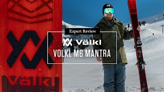 Volkl M6 Mantra Skis  Mens Expert Review [upl. by Coppola]