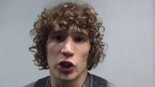 Alex Dieringer reflects on competing for Team Wisconsin in the USA Wrestling National Duals [upl. by Eniwtna29]