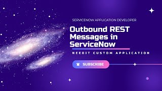 Outbound REST Messages in ServiceNow  NeedIt application  ServiceNow Application Developer [upl. by Yeliak392]