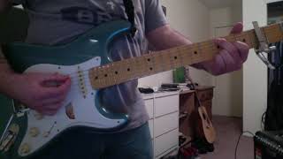 Oasis quotWonderwallquot Electric Guitar Tutorial [upl. by Oinotna]