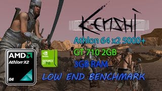 Kenshi  GT 710 2GB  Athlon 64 x2 5000  3GB RAM  Benchmark [upl. by Abernon]