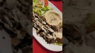 Barcelona lunch Poblenou Shawarma barcelona food foodie lunch spain shawarma libanese hummus [upl. by Yahsram]