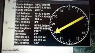 Sondemonitor GPS Anleitung how to find a radiosonde probe [upl. by Enida525]