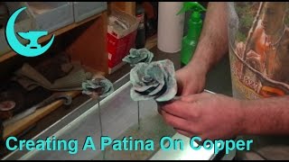 Creating A Patina On Copper [upl. by Erreit564]