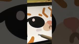 How to draw emotes for twitch using ipad  Procreate 😺 shorts animation drawing emote art [upl. by Lot143]