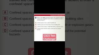 CSCS Test UK  CSCS Card UK 2024 constructionsafety cscscard buildingcareers english exam [upl. by Ahsiened]