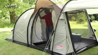 Coleman® MacKenzie 4  Family Camping Tent [upl. by Atikir]