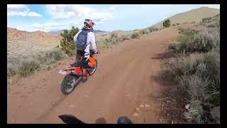 Southeast Nevada Dual Sport Ride  Caliente  Day 1 [upl. by Hyacintha]