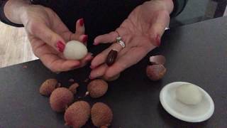 HOW TO Peel and Eat Lychee [upl. by Stagg818]