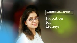 Palpation for kidneys [upl. by Lunnete121]