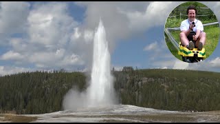 Old Faithful Geyser  Yellowstone National Park HD [upl. by Bertolde]