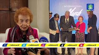 Holocaust Survivor shares her story in Dubai [upl. by Adilem]