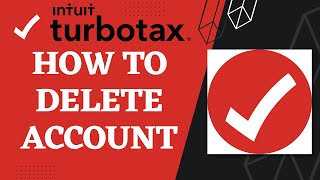 How to Delete TurboTax Account  Clear TurboTax Data  Close TurboTax Account  2023 [upl. by Attenov782]