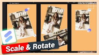 Scale Rotate or Resize Video Clips  Spring Video Editing Tutorial [upl. by Ittocs116]