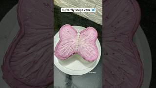 Birthday cake decoration items 🦋design shorts youtubeshorts butterfly tutorial trending cake [upl. by Wilfreda]