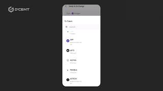 Where Speed Meets Efficiency D’CENT SwapX swap exchange crosschain [upl. by Nur]