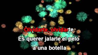 Olvidarte  Ricardo Arjona Karaoke [upl. by Annasoh]