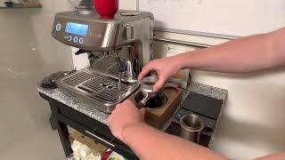 Breville Barista Pro full shot walkthrough [upl. by Bil]