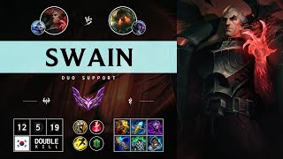 Swain Support vs Nautilus  KR Master Patch 1413 [upl. by Tenom]