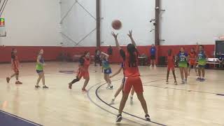 6th Grade South Jersey Girls AAU Basketball JKMBA vs NJ Lady Wizards 9212024 [upl. by Branham]