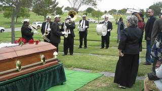 New Orleans Traditional Jazz Band funeral procession [upl. by Ecerahc]