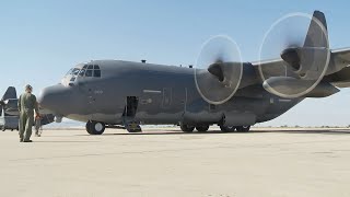 HC130J Combat King II on the Flight Line HD [upl. by Eanyl93]