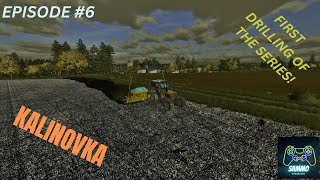 KALINOVKA  Episode 6  FS22  Our first seeding is done [upl. by Atibat150]