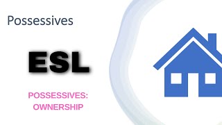 ESL Possessives [upl. by Lledroc]