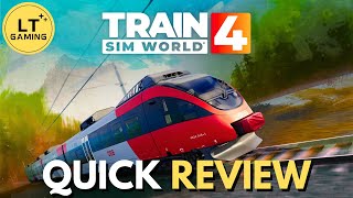 Train Sim World 4 Official Trailer [upl. by Yaniv249]