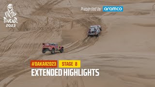 Extended highlights of Stage 8 presented by Aramco  Dakar2023 [upl. by Caesar112]