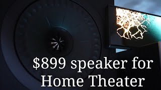 KEF Q750B Speaker 899 Floor tower demo [upl. by Absa684]