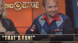 The Big Game S1 ♠️ W9 E1 ♠️ Negreanu vs Viffer showdown ♠️ PokerStars [upl. by Idhem487]