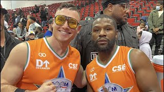 The Schmo Plays Basketball With Floyd Mayweather [upl. by Emma30]