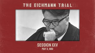 The Eichmann Trial Session 25 subtitled [upl. by Yraunaj128]