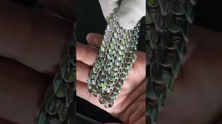 6mm Cuban vs10mm Silver Cuban Link youtubeshorts like silverchain [upl. by Ycal]