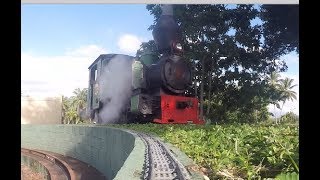 Awesome Lego Train Drivers View around a Turntable 2017 [upl. by Anselm]