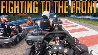 Fighting To The Front at Buckmore Park Kart Circuit [upl. by Sigler676]