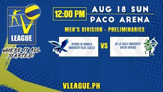 ADMU vs DLSU  Full Match  Preliminaries  2024 VLeague Collegiate Challenge Mens Division [upl. by Fitton579]