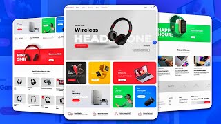 🔥Complete Responsive Ecommerce Website using ReactJS and Tailwind CSS  Free Source Code [upl. by Aitercul]