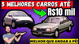 10 CARROS PARA COMPRAR ATÉ R70000  Com personalidade nada de carro comum [upl. by Eigroeg]