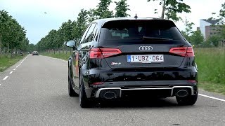 400HP Audi RS3 Sportback 2018  REVS amp Acceleration SOUNDS [upl. by Radcliffe]