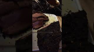 Slicing the Fork Tender Brisket Without It Falling Apart [upl. by Relly316]