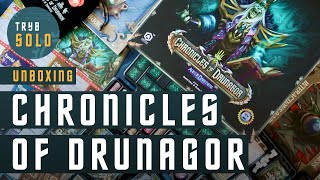 🇬🇧 Chronicles of Drunagor  unboxing [upl. by Krista]